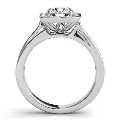 Cushion Engagement Ring M84335-9.5