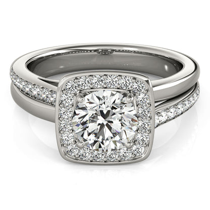 Cushion Engagement Ring M84335-9.5