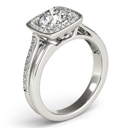 Cushion Engagement Ring M84335-9.5