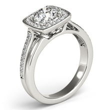 Load image into Gallery viewer, Cushion Engagement Ring M84335-9.5
