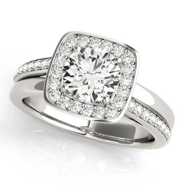 Cushion Engagement Ring M84335-9.5