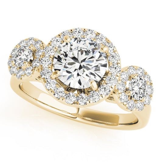 Round Engagement Ring M84336-B