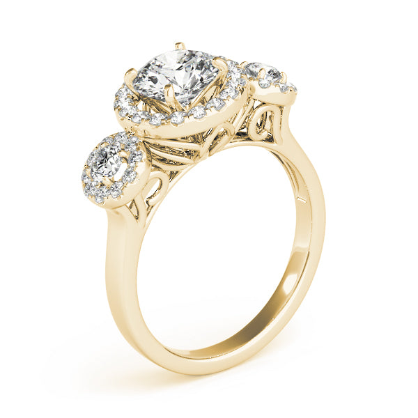 Round Engagement Ring M84336-B