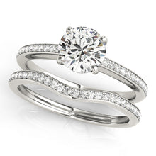 Load image into Gallery viewer, Round Engagement Ring M84350-E-1/2
