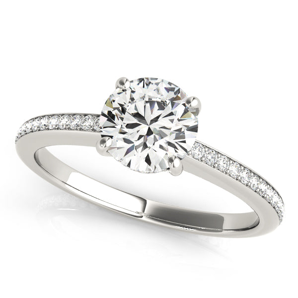 Round Engagement Ring M84350-E-1/2