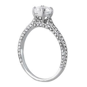 Round Engagement Ring M84352-E-1/2