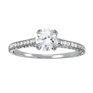 Round Engagement Ring M84352-E-1