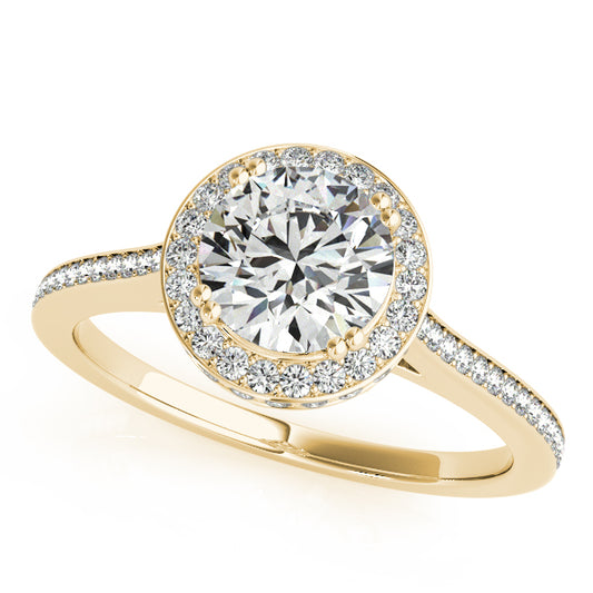 Round Engagement Ring M84353-E-1