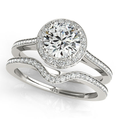 Round Engagement Ring M84353-E-1