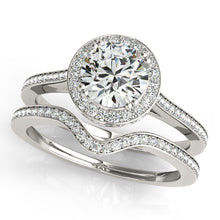 Load image into Gallery viewer, Round Engagement Ring M84353-E-1
