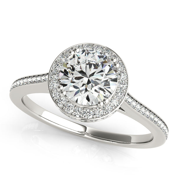 Round Engagement Ring M84353-E-11/2