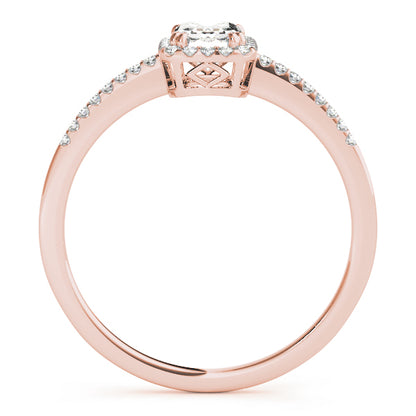Emerald Cut Engagement Ring M84373-1