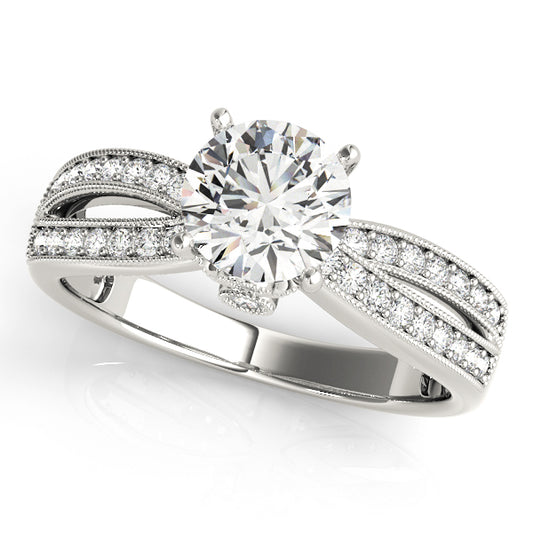 Round Engagement Ring M84386