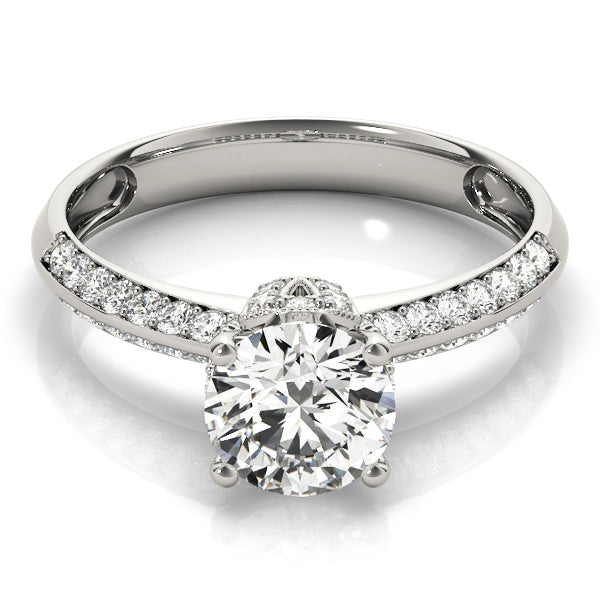 Round Engagement Ring M84387
