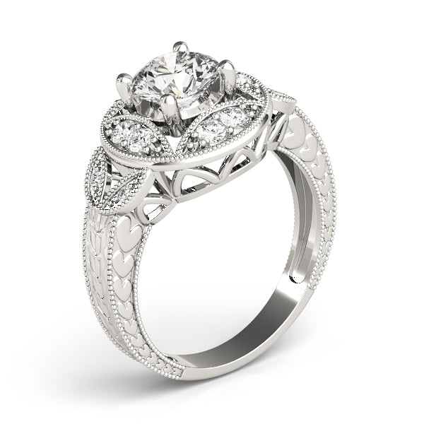 Round Engagement Ring M84427