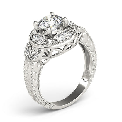 Round Engagement Ring M84427