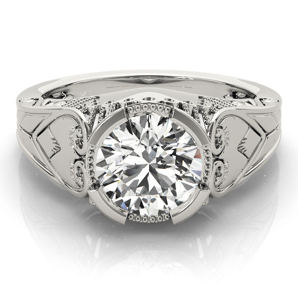 Round Engagement Ring M84437