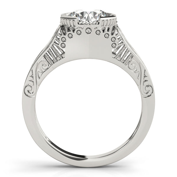 Round Engagement Ring M84437