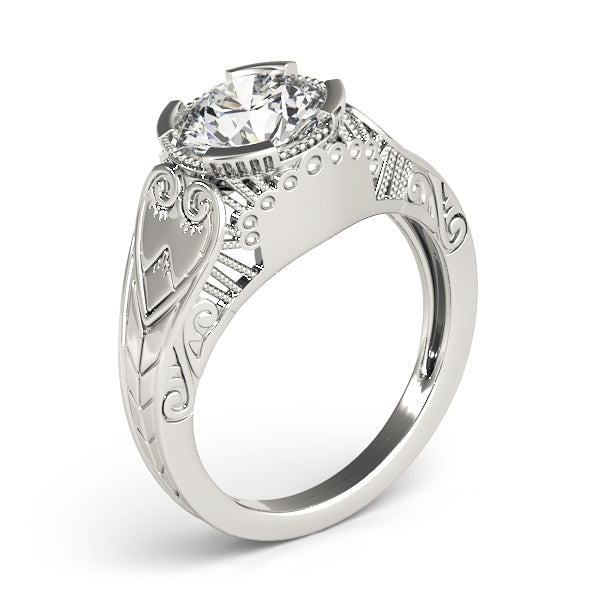 Round Engagement Ring M84437