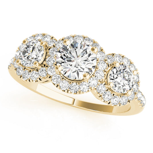 Round Engagement Ring M84449