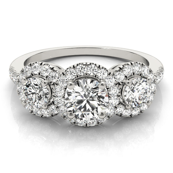 Round Engagement Ring M84449