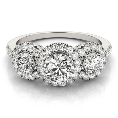 Round Engagement Ring M84449
