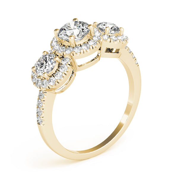 Round Engagement Ring M84449