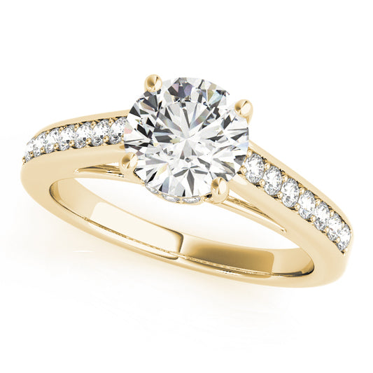 Round Engagement Ring M84455