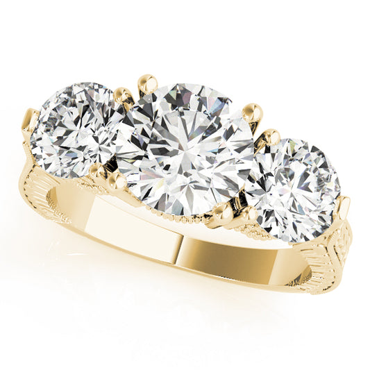 Round Engagement Ring M84462-3