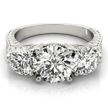 Load image into Gallery viewer, Round Engagement Ring M84462-3
