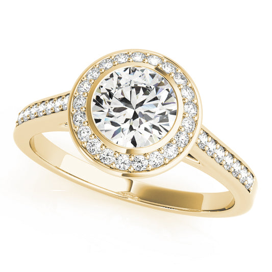 Round Engagement Ring M84474-1