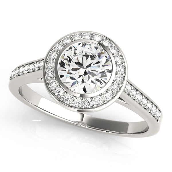 Round Engagement Ring M84474-1