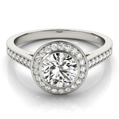 Round Engagement Ring M84474-1
