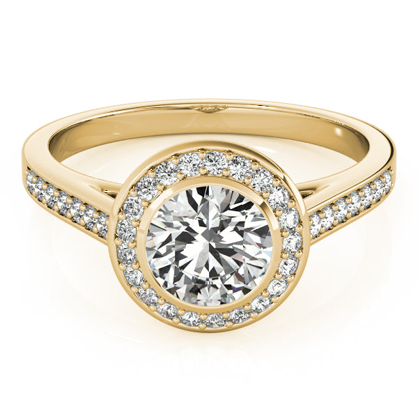Round Engagement Ring M84474-1