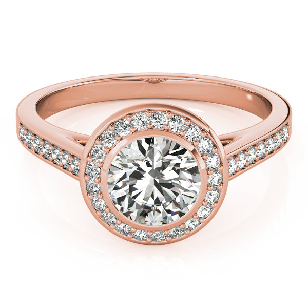 Round Engagement Ring M84474-3/4