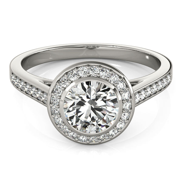 Round Engagement Ring M84474-1