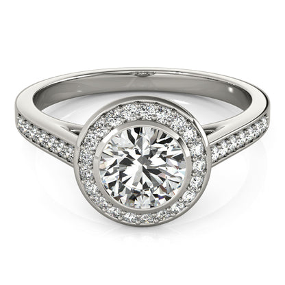 Round Engagement Ring M84474-1