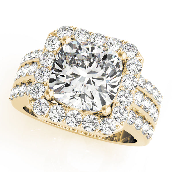 Cushion Engagement Ring M84489