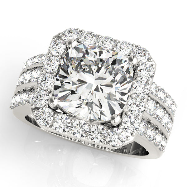 Cushion Engagement Ring M84489
