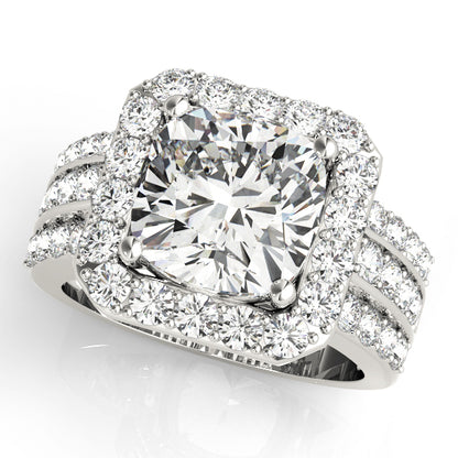 Cushion Engagement Ring M84489