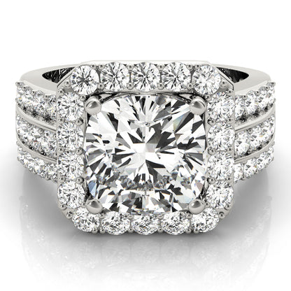 Cushion Engagement Ring M84489