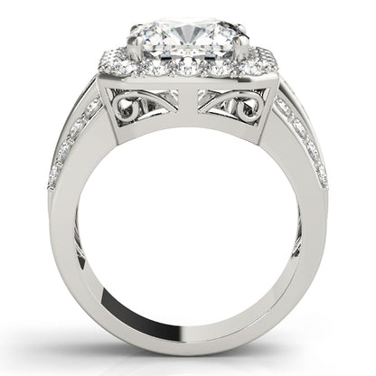 Cushion Engagement Ring M84489