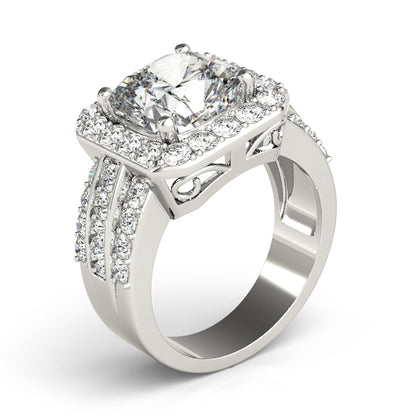 Cushion Engagement Ring M84489