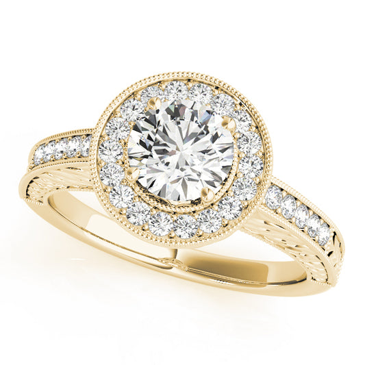 Round Engagement Ring M84509-5