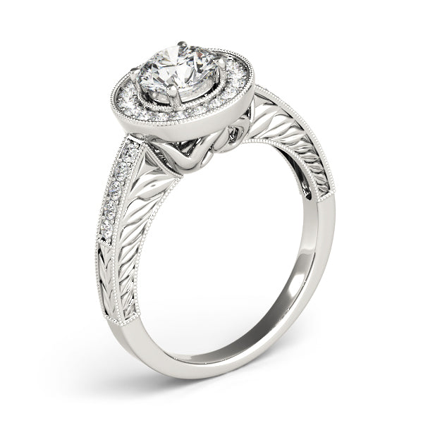 Round Engagement Ring M84509-4