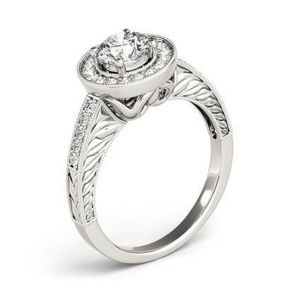 Round Engagement Ring M84509-5