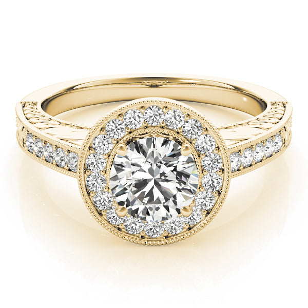 Round Engagement Ring M84509-4