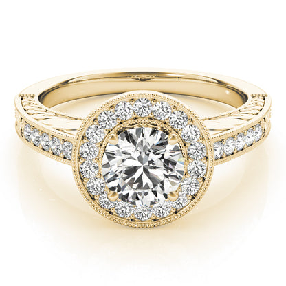 Round Engagement Ring M84509-4