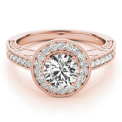 Round Engagement Ring M84509-4