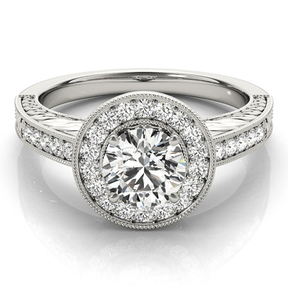 Round Engagement Ring M84509-4